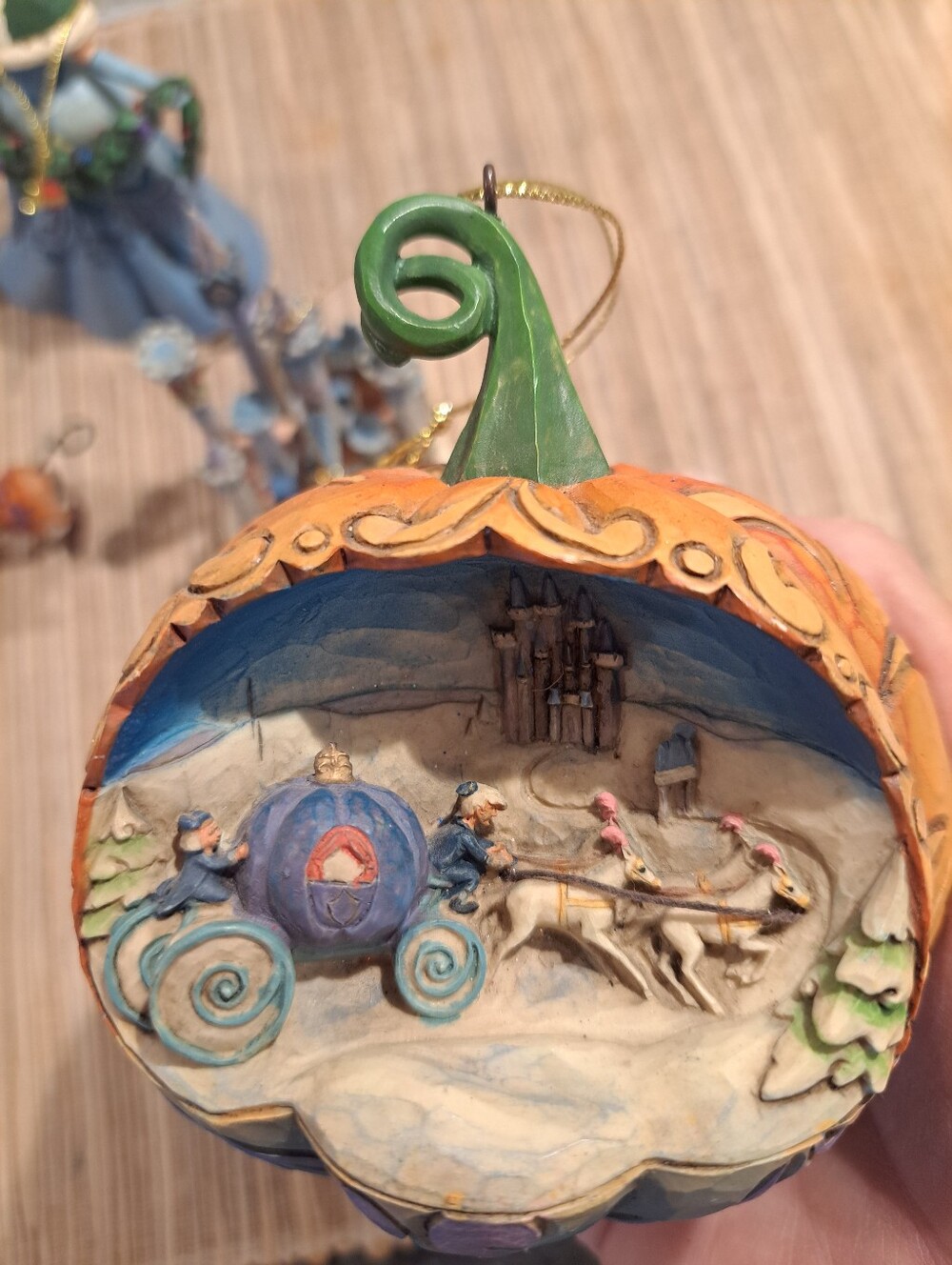Cinderella Holiday Ornament Set by Jim Shore Disney Traditions - Picture 5 of 14
